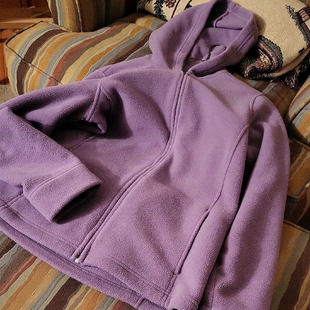 LL Bean Purple Women's Hoodie Sweater